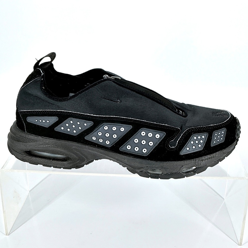 Nike Size 10 Air Max Sunder SNDR Black Zip Up Shoes Sneakers Womens‎